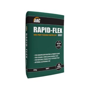 ARC FLEXI RAPID SET FLOOR ADHESIVE GREY 20KG