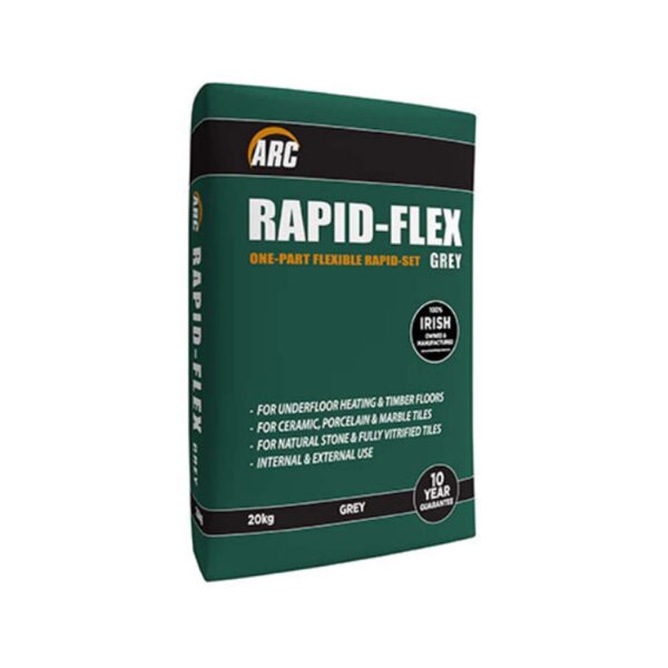 ARC FLEXI RAPID SET FLOOR ADHESIVE GREY 20KG