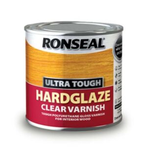 RONSEAL HARDGLAZE CLEAR VARNISH 250ML