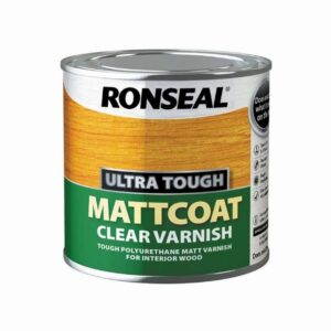 RONSEAL MATTCOAT CLEAR VARNISH 250ML