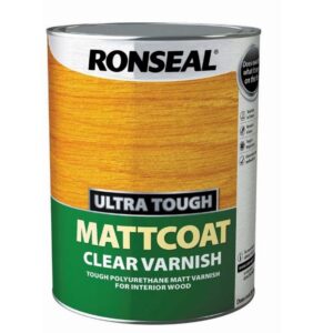 RONSEAL MATTCOAT CLEAR VARNISH 750ML