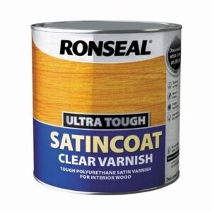 RONSEAL SATINCOAT CLEAR VARNISH 2.5LTR
