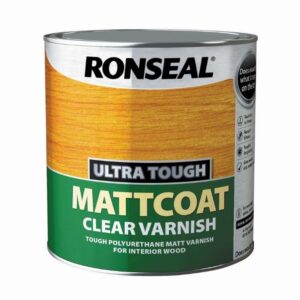 RONSEAL MATTCOAT CLEAR VARNISH 2.5LTR