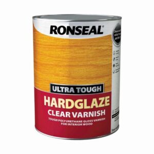 RONSEAL HARDGLAZE CLEAR VARNISH 5LTR