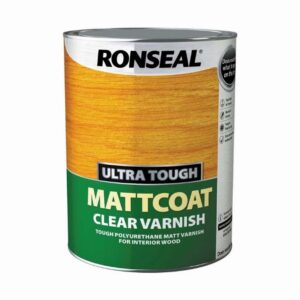 RONSEAL MATTCOAT CLEAR VARNISH 5LTR
