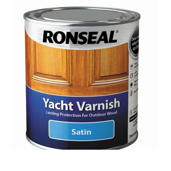 RONSEAL YACHT VARNISH SATIN 500ML