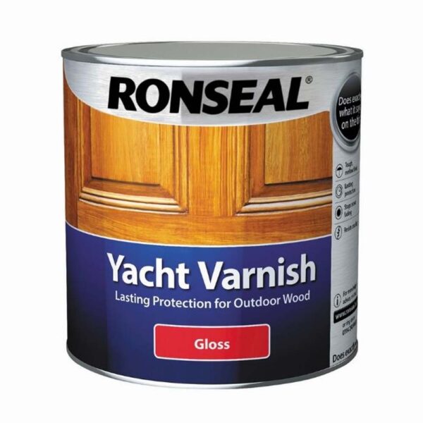 RONSEAL YACHT VARNISH GLOSS 2.5LTR