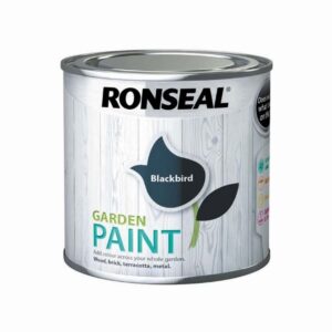 RONSEAL GARDEN PAINT BLACKBIRD 250ML