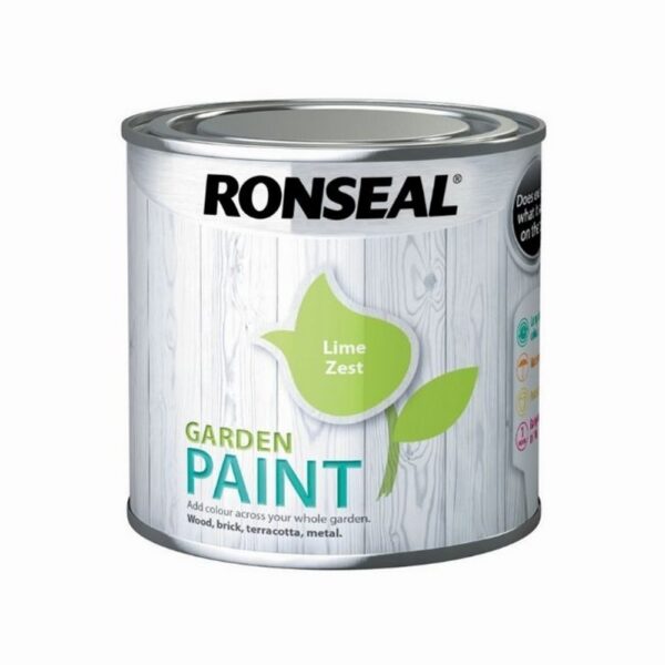 RONSEAL GARDEN PAINT LIME ZEST 250ML