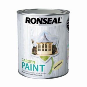 RONSEAL GARDEN PAINT ELDERFLOWER 750ML