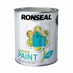 RONSEAL GARDEN PAINT SUMMER SKY 750ML