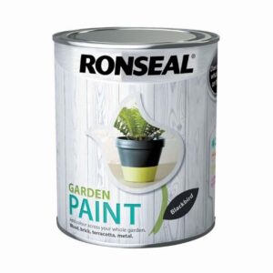 RONSEAL GARDEN PAINT BLACKBIRD 750ML