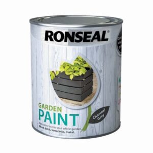 RONSEAL GARDEN PAINT CHARCOAL GREY 750ML