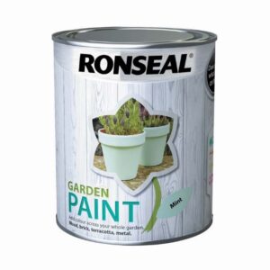 RONSEAL GARDEN PAINT MINT 750ML