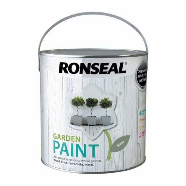 RONSEAL GARDEN PAINT SLATE 2.5LTR