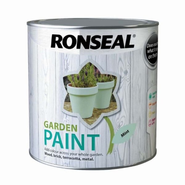 RONSEAL GARDEN PAINT MINT 2.5LTR