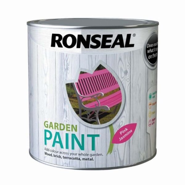 RONSEAL GARDEN PAINT PINK JASMINE 2.5LTR