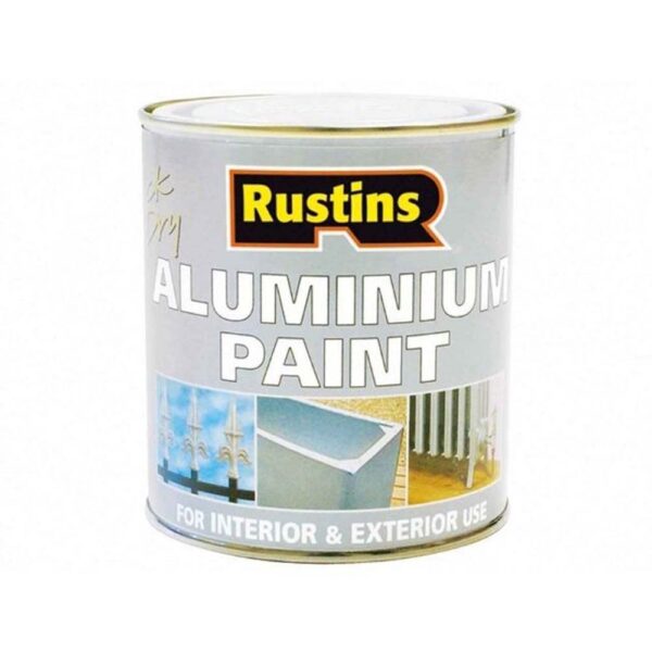 RUSTINS ALUMINIUM PAINT 500ML