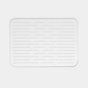 BRABANTIA SILICONE DISH DRYING MAT LIGHT GREY