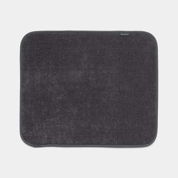 BRABANTIA MICROFIBER DISH DRYING MAT DARK GREY