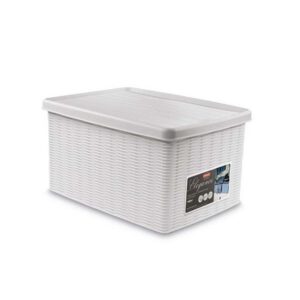 ELEGANCE LARGE STORAGE CASE WHITE