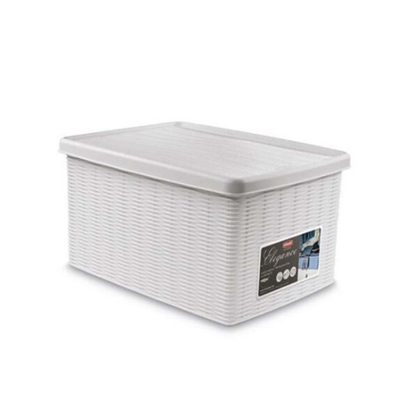 ELEGANCE LARGE STORAGE CASE WHITE