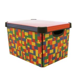 CURVER BRICK PATCHWORK STORAGE BOX