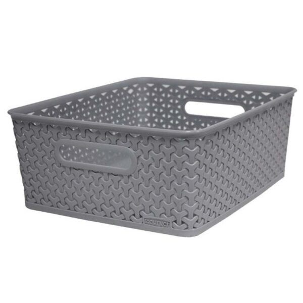 CURVER MY STYLE BASKET GREY 13LTR