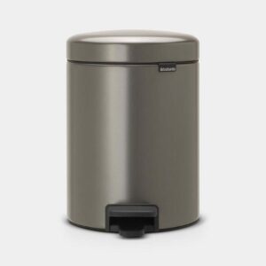 BRABANTIA PEDAL BIN NEWLCON 5 LTR PLATINUM