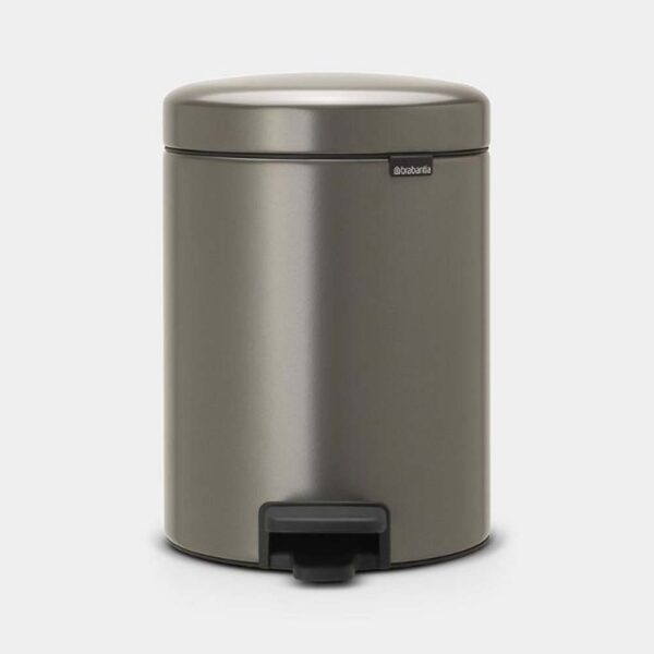 BRABANTIA PEDAL BIN NEWLCON 5 LTR PLATINUM