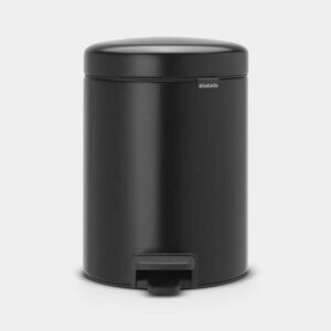 BRABANTIA PEDAL BIN NEWLCON 5 LTR MATT BLACK