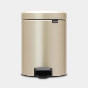 BRABANTIA PEDAL BIN NEWLCON 5 LTR CHAMPAGNE