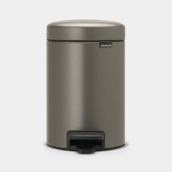 BRABANTIA PEDAL BIN NEWLCON 3 LTR PLATINUM