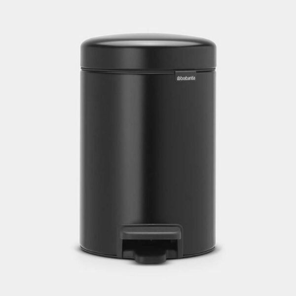 BRABANTIA PEDAL BIN NEWLCON 3 LTR MATT BLACK