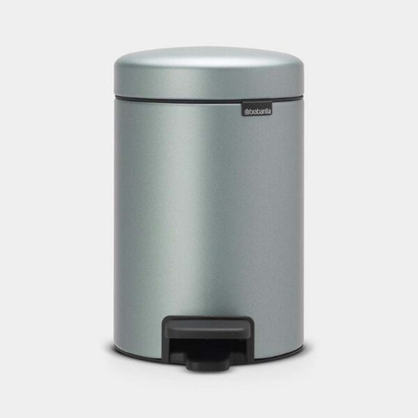 BRABANTIA PEDAL BIN NEWLCON 3 LTR METALLIC MINT