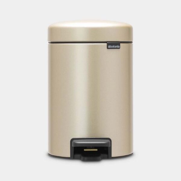BRABANTIA PEDAL BIN NEWLCON 3 LTR CHAMPAGNE