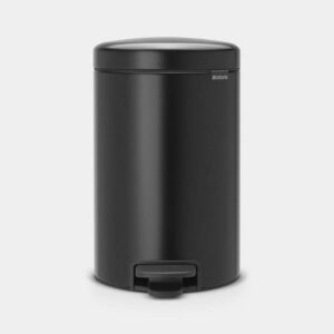 BRABANTIA PEDAL BIN NEWLCON 12 LTR MATT BLACK