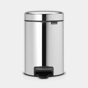 BRABANTIA PEDAL BIN NEWLCON 3 LTR BRILLIANT STEEL
