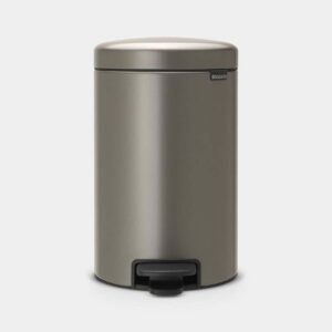 BRABANTIA PEDAL BIN NEWLCON 12 LTR PLATINUM