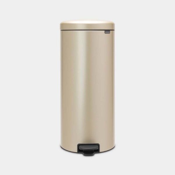 BRABANTIA PEDAL BIN NEWLCON 30 LTR CHAMPAGNE