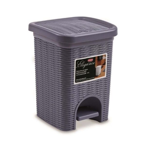 ELEGANCE SMALL DUSTBIN NAVY 6LTR