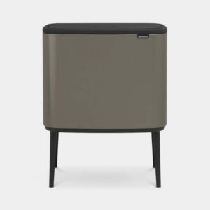 BRABANTIA BO TOUCH BIN 11+23 LTR PLATINUM