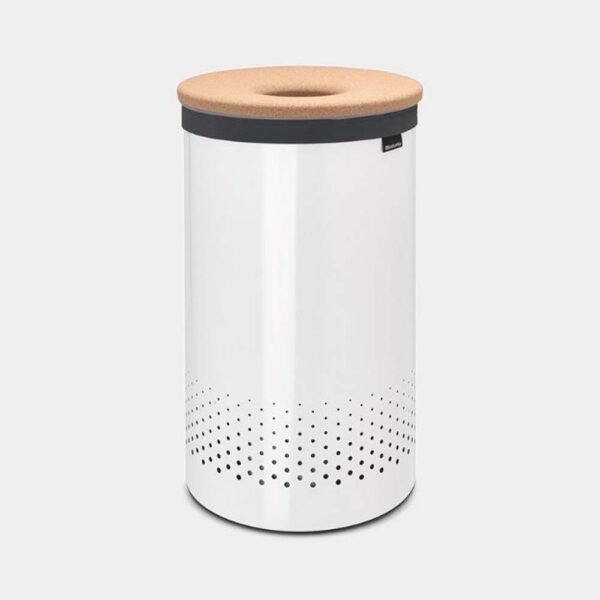 BRABANTIA LAUNDRY BIN 60 LTR WHITE