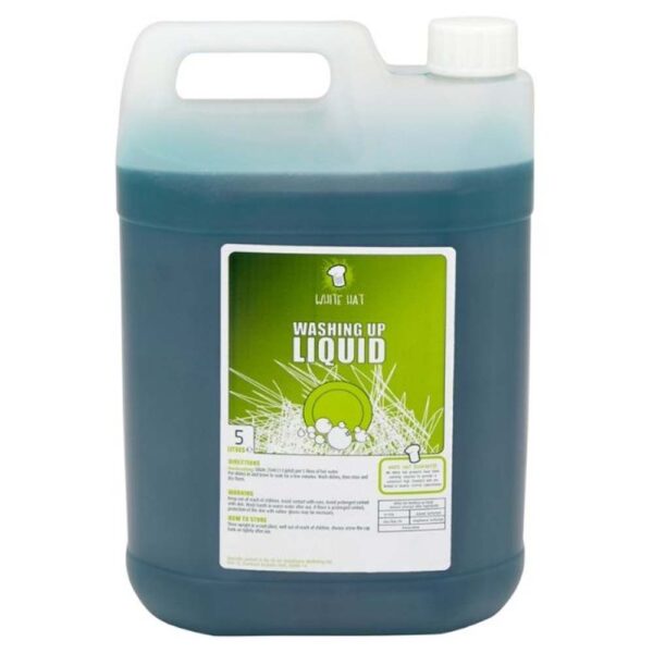 WHITE HAT WASHING UP LIQUID 5LTR