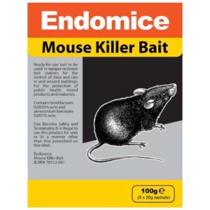 ENDOMICE MOUSE KILLER BAIT 100G