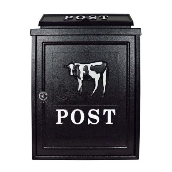 DEVIELLE DIECAST COW POST BOX