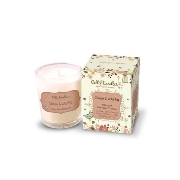 CELTIC CANDLES AROMAPOT TUMBLER 9CL GRAPE & WILD FIG