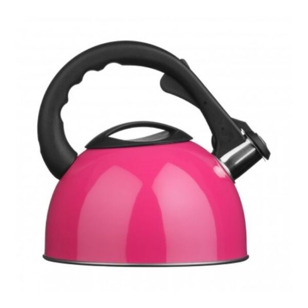 PREMIER WHISTLING KETTLE HOT PINK 2.5LTR