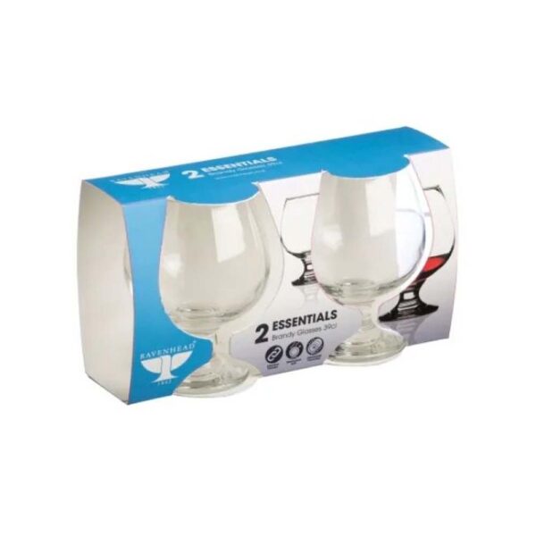 RAVENHEAD BRANDY GLASSES 39CL
