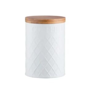 TYPHOON EMBOSSED WHITE COFFEE STORAGE